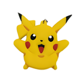 Pokémon Happy Pikachu with arms outstretched PVC keychain