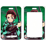 ID Card Badge Holder - Demon Slayer - Tanjiro Kamado With Sword Ready