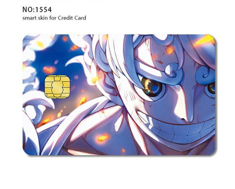 Credit Card Skin Sticker - One Piece - Luffy Gear 5