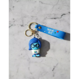 3D PVC Figure Keychain - Disney/Pixar - Sadness From Inside Out 3D Figure