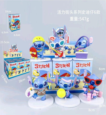 Blind Box - Cartoon  Figure - Lilo & Stitch - Street Series