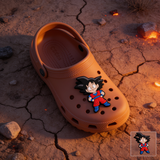 Crocs Charm - Dragon Ball - Goku Standing In Blue And Red Gi