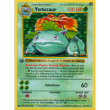 Card Keychain - Pokémon - Venusaur basic 1st Edition holographic