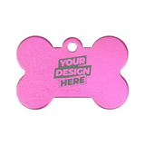 Premium Laser Engraving - Aluminum Bone Pet Tag