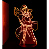 3D LED Night Light - KonoSuba - Megumin (2)