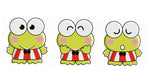 3D Lenticular Sticker - Sanrio - Keroppi