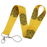 Lanyard - Star Wars - Logo (Yellow Black Text)