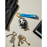 3D PVC Figure Keychain - Scream - Ghostface Holding Knife, Chucky Strap
