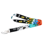 Lanyard - Butterflies and Flowers