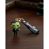 3D PVC Figure Keychain - Familia Addams Adams - Uncle Fester Suit