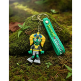 3D PVC Figure Keychain - Plants vs. Zombies - Pharaoh Zombie