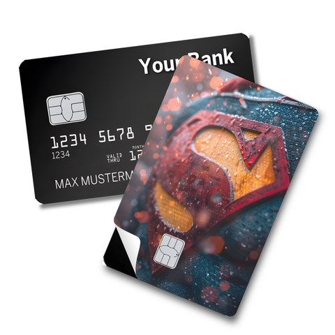 Credit Card Skin Sticker - DC Comics - Superman Logo