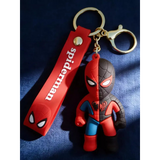 3D PVC Figure Keychain - Spider-Man - Classic Symbiote Split