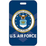 ID Card Badge Holder - U.S. Air Force - Emblem On Blue Card