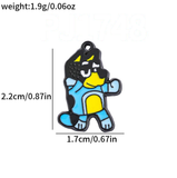 Bracelet Charm - Lilo & Stitch - blue Stitch character figure