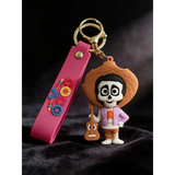 3D PVC Figure Keychain - Disney/Pixar - Miguel Rivera Skeleton With Guitar