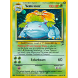 Card Keychain - Pokémon - Venusaur basic Holo Rare, Base Set 2