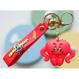 3D PVC Figure Keychain - Looney Tunes - Gossamer Red Heart