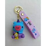 3D PVC Figure Keychain - Bt21 - Mang Holding Banana