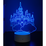 3D LED Night Light - Studio Ghibli - Castle in the Sky