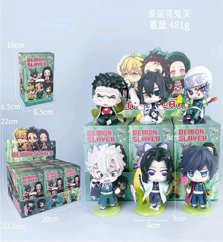 Blind Box - Cartoon  Figure - Demon Slayer - Corp Flower Series