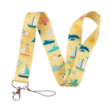 Lanyard - Marine Life Pattern