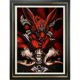 3D Light Frame - Naruto - Red Horned Demon Figure, Tailed-beast Cloak Form