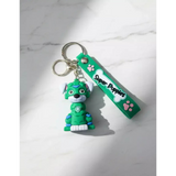 3D PVC Figure Keychain - Paw Patrol - Rocky Mighty Pups Sitting