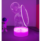 3D LED Night Light - Marvel - Captain America (3)