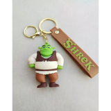 3D PVC Figure Keychain - Shrek - In His Classic Outfit