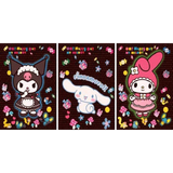 3D Lenticular Poster 12x16 - Sanrio - Kuromi, Cinnamoroll, My Melody