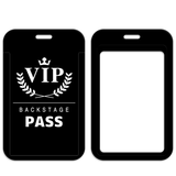 ID Card Badge Holder - VIP Backstage Pass