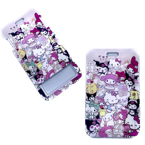 ID Card Badge Holder - Sanrio - Sanrio Character Expressions