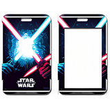 ID Card Badge Holder - Star Wars - Kylo Ren And Rey Lightsaber Battle
