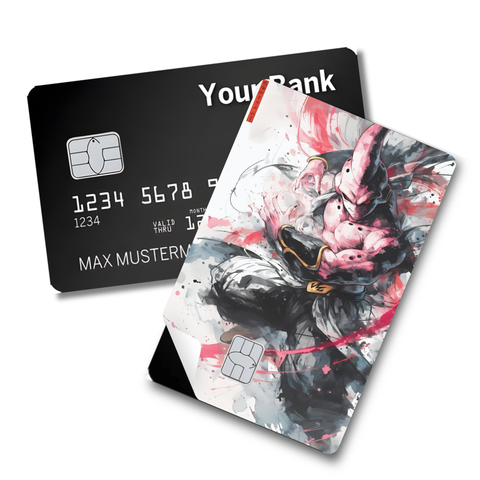 Credit Card Skin Sticker - Dragon Ball Z - Majin Buu