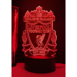 3D LED Night Light - Liverpool Football Club - Liverpool FC Crest