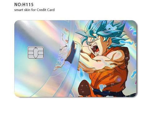 Credit Card Skin Sticker - Dragon Ball Holographic