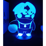 3D LED Night Light - Cai Xukun - Ji Ni Tai Mei meme cartoon character