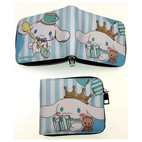 Zippered Short Wallet - Sanrio - Cinnamoroll