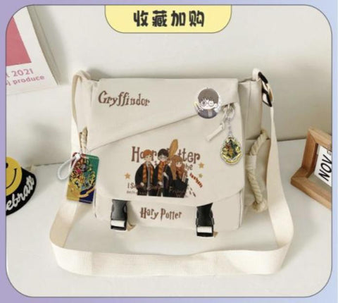Messenger Bag - Harry Potter - White