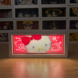 3D Paper Carving Light Lamp - Sanrio - Hello kitty