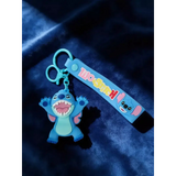 3D PVC Figure Keychain - Lilo & Stitch - Stitch Roaring