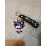 3D PVC Figure Keychain - Kuromi - Witch Costume