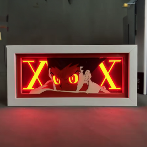 3D Paper Carving Light Lamp - Hunter X Hunter