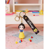 3D PVC Figure Keychain - Disney Princess - Chibi Snow White