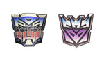 3D Lenticular Sticker - Transformers - Autobots Vs. Decepticons