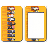 ID Card Badge Holder - Naruto - Akatsuki Chibi Characters Yellow Card