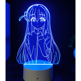 3D LED Night Light - Bocchi the Rock! - Hitori Gotoh