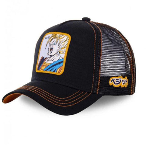 Snapback Cap - Dragon Ball - Vegito (Black)