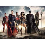3D Lenticular Poster 12x16 - DC Comics - The Flash, Superman, Cyborg, Wonder Woman, Batman